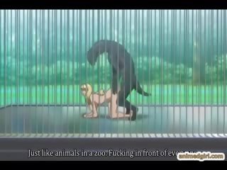 Prsnaté anime ťažký fucked podľa lizard ozruta