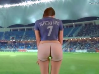 足球 - 瓦伦蒂娜 nappi, 自由 足球 xxx 高清晰度 性别 电影 e9