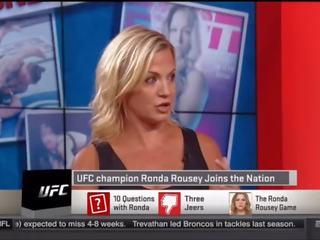 ESPN SportNation Michelle Beadle & Ronda Rousey (Leg Show)