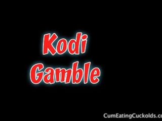 Kodi goes into her cuc bojo eat cum from her burungpun