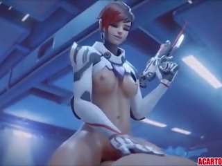 Overwatch dirty video Compilation with Dva and Widowmaker: x rated video 64