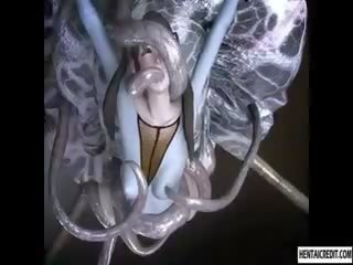 Kejiret 3d ballerina girls gets brutally fucked by tentacles