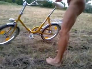 ATTILA SZALAY HAS x rated clip WITH THE BIKE [Hungary]