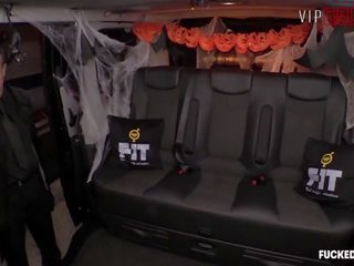 Vipsexvault - melati jae mendapat semua keriting pada halloween malam dalam yang warga czech teksi