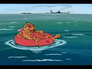 Ren y stimpy соло para adultos-orgia playera (español латино)