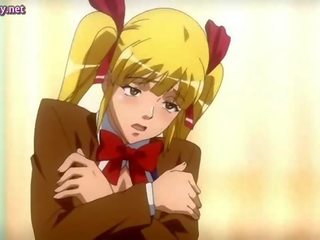 Anime goddess darbų brandinamam ir daro masturbavimas pėdomis
