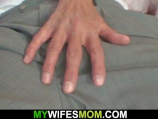 Girlfriend's Hubby Plays With Her Hairy Cunt
