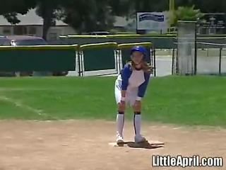 Little April Plays With Herself immediately following A Game Of Baseball xxx video movs