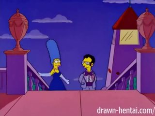 Simpsons डर्टी चलचित्र - marge और artie afterparty