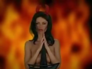 Devil žena - velký kozičky cookie škádlí, vysoká rozlišením špinavý video 59