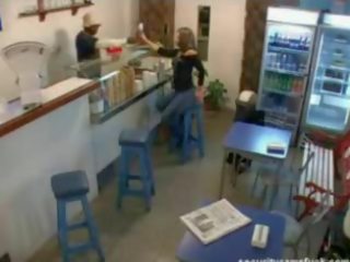 Security cam - fuck in take away