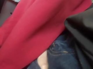 PUBLIC AIRPLANE Handjob and Blowjob - Lexi Aaane