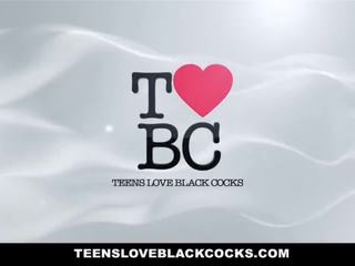 Teensloveblackcocks-hot blondinka takes colossal gara pecker