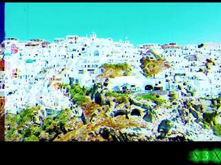 S3xus दिलकश ब्लोंड बन्नी मैडिसन हो जाता है बढ़ा द्वारा एक बड़ा कॉक में santorini