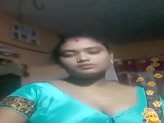 Tamil indické bbw modrý silky blouse žiť, sex video 02