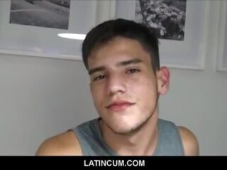 Straight Amateur Young Latino youngster Paid Cash For Gay Orgy