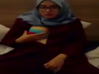 Hijab girls solo masturbation my niece, xxx clip 76