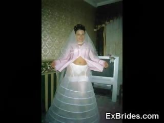 Skutečný modelu amatér brides!