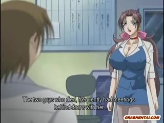 Τραβεστί hentai με bigboobs groovy πατήσαμε ένα wetpussy bustiest