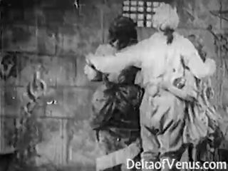 Bastille dag - antik vuxen filma 1920s