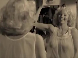 Retro gurjak in nightie recolored, mugt hd sikiş clip b3