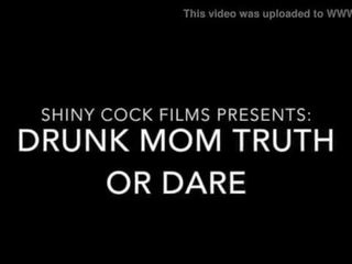 Drunk Mom's Truth or Dare part one Starring Jane Cane and Wade Cane from Shiny putz films