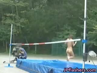 Asian Amateur In Nude Track And Field Part2