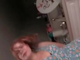 Redhead Lesbo Teen Gets Pissed In Her Mouth