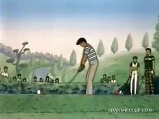 Phim hoạt hình người yêu đập thuộc về chó phong cách trên các golf cánh đồng