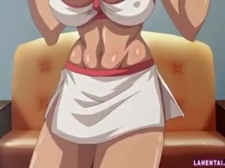 Malaki titted hentai blondie pumped malalim mula sa likod ng