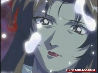 Hentai young lady With Gun In Her Mouth Gets Hard Fucked