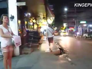 Orosz kisérőnő -ban bangkok piros fény district [hidden camera]