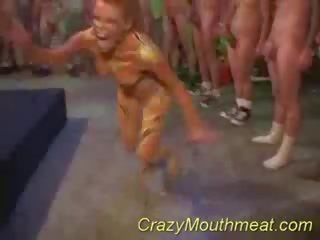 Šialené ústa mäso orál orgia sex film