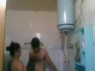 Intialainen läkkäämpi pari helvetin hyvin kova sisään kylpyhuone