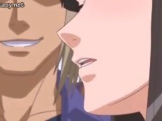 Fascinating Anime Vixen Getting Boobs Rubbed