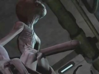 3d animazione alieno abduction 1