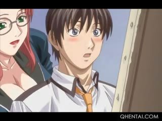 Hentai School dirty movie With oversexed young lady Blowing Her Coeds phallus