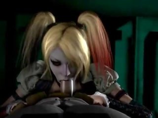 【awesome-anime.com】3d am yalamak - harcore toplama arasında harley quinn