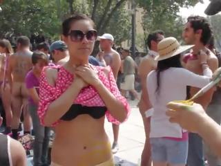 2014 méxico wnbr - nu mulheres & homens corpo painted em square