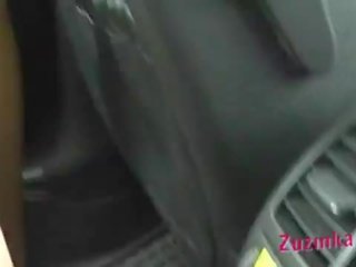 Masturbation in a taxi