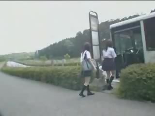 Giapponese tesoro e maniac in autobus film