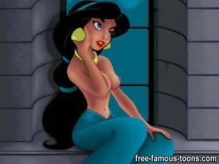 Aladdin un jasmīns sekss saspraude