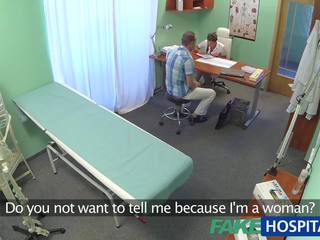 Fakehospital ασθενής δίνει του Καυτά μελαχρινός/ή νοσοκόμα κρέμα πίτα