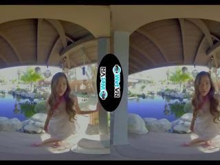 Wetvr virtuaali- todellisuus hieronta naida kanssa siro aasialaiset vina sky