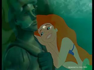 Ariel es shagged grande por rey triton