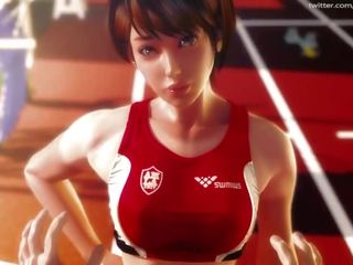 가장 좋은 3d 헨타이 스포츠의 가장 사랑하는 주물 sportuniform paizuri 주무르기 구두의 crempie