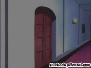 Hentai sirvienta dentro la mazmorra alrededor la juvenil intern