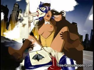 Batman dan teenie batgirl hentai parodi