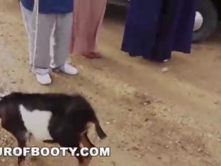 TOUR OF BOOTY - American Soldiers In The Middle East Negotiate xxx video Using Goat As Payment