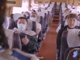 Seksi elokuva tour bussi kanssa povekas aasialaiset strumpet alkuperäinen kiinalainen av x rated klipsi kanssa englanti sub